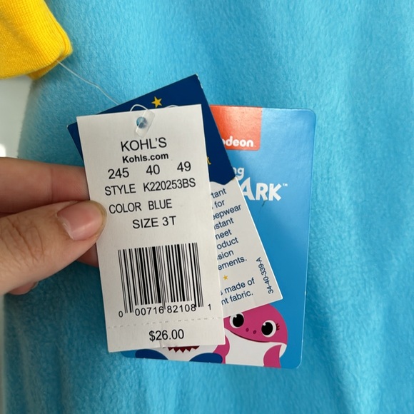 Baby shark pajama onesie - Picture 5 of 6